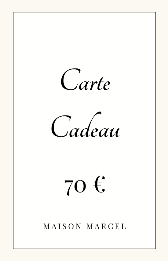 🎁 Carte Cadeau Maison Marcel