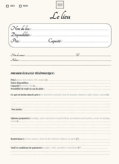 Le Guide Prestataires de Maison Marcel